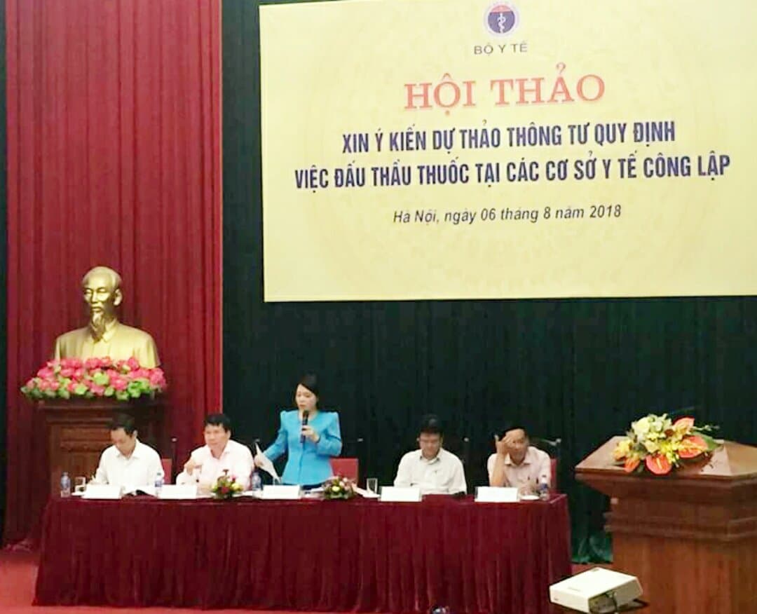 thong tu moi quy dinh viec dau thau thuoc se dap ung kip thoi thuoc tot gia hop ly