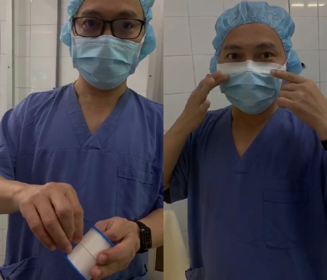 Video: Bác sĩ BV Việt Đức hướng dẫn cách đeo khẩu trang không bị mờ kính, cứu cánh cho người cận thị Video: Bác sĩ BV Việt Đức hướng dẫn cách đeo khẩu trang không bị mờ kính, cứu cánh cho người cận thị