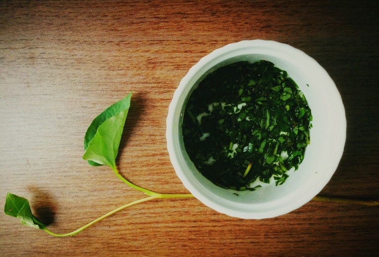 Rau diếp cá giã đắp vào búi trĩ Cách điều trị bệnh trĩ bằng rau diếp cá nhiều nguời không biết