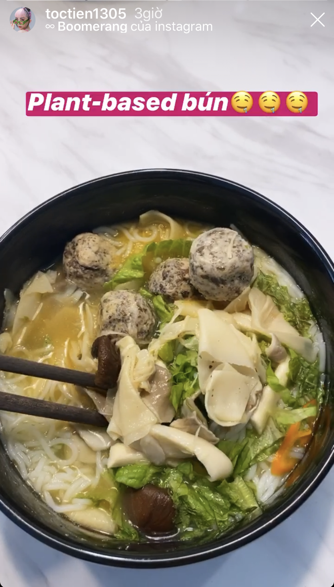 Chế độ ăn thực vật Plant-based diet như Tóc Tiên Chế độ ăn thực vật Plant-based diet như Tóc Tiên