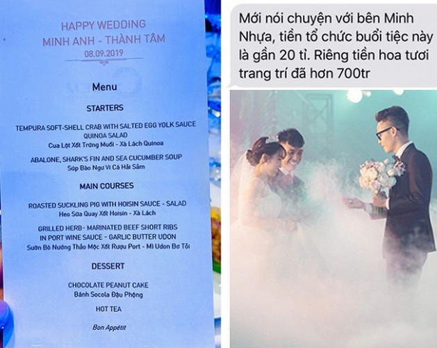 Choáng váng với độ `khủng` của đám cưới con gái đại gia Minh Nhựa