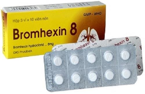 Một số điều cần lưu ý khi sử dụng thuốc Bromhexin