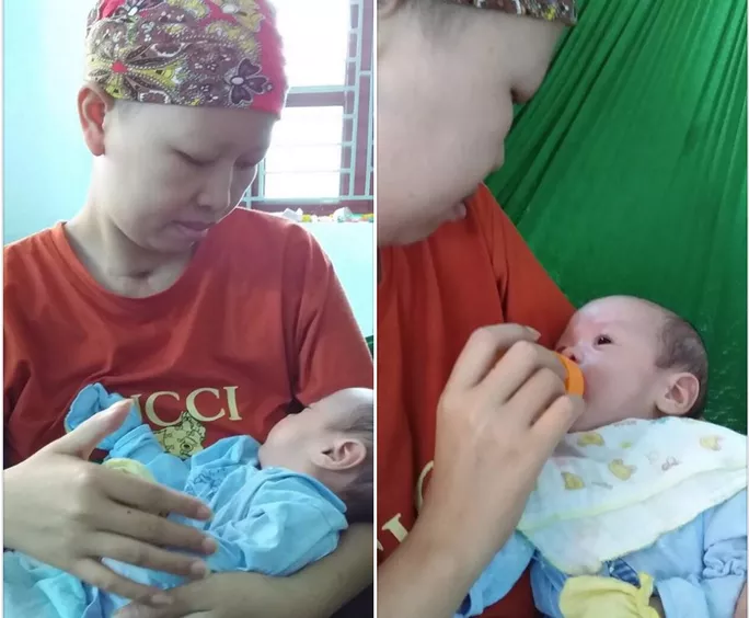 Sau 2 tháng xuất viện, sức khỏe mẹ con sản phụ ung thư giai đoạn cuối ra sao?