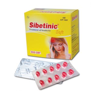  Sibetinic Soft điều trị chứng đau nửa đầu: Liều điều trị và những điểm cần lưu ý khi sử dụng
