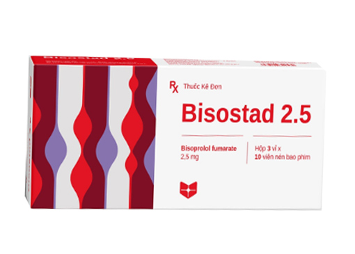 Thuốc Bisostad 2,5 điều trị bệnh tim mạch, dùng thế nào cho hiệu quả?
