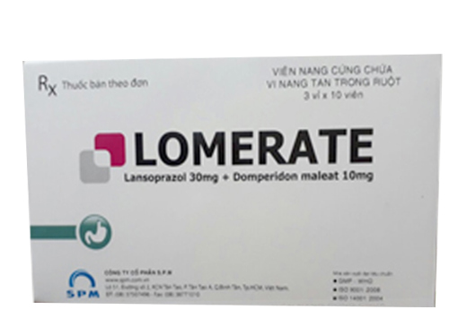 Thuốc Lomerate điều trị viêm loét dạ dày và liều dùng cho từng đối tượng