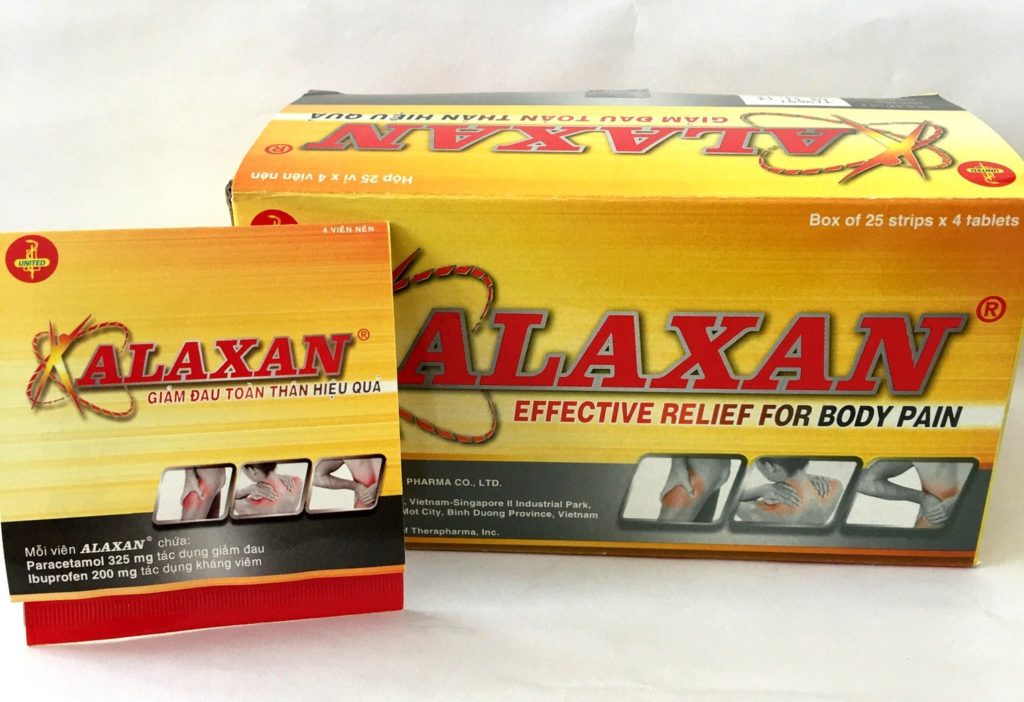 Thuốc giảm đau Alaxan: Cách sử dụng và tác dụng phụ người sử dụng cần biết