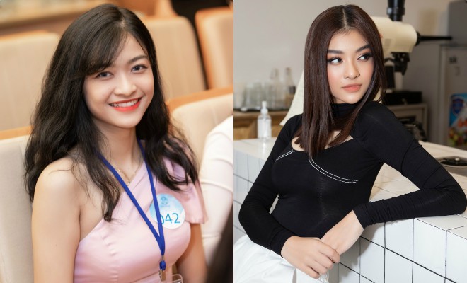 Á hậu Kiều Loan lộ chiếc cằm nhọn hoắt, nhan sắc khác lạ