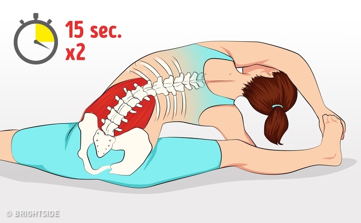 Bài tập chữa đau lưng tại nhà Bài tập chữa đau lưng tại nhà
