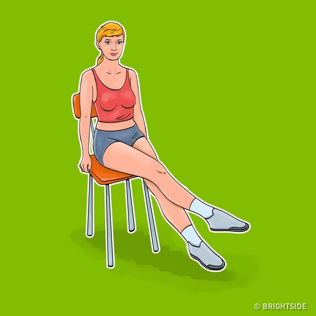 Chỉ cần ngồi yên một chỗ cũng sở hữu ngay bụng phẳng eo thon nhờ bí quyết đơn giản