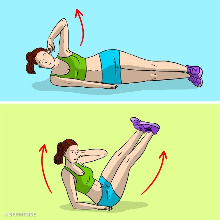 Tăng cường sức khỏe, giảm mỡ bụng nhờ áp dụng loạt bài tập trong 3 ngày liên tiếp Tăng cường sức khỏe, giảm mỡ bụng nhờ áp dụng loạt bài tập trong 3 ngày liên tiếp