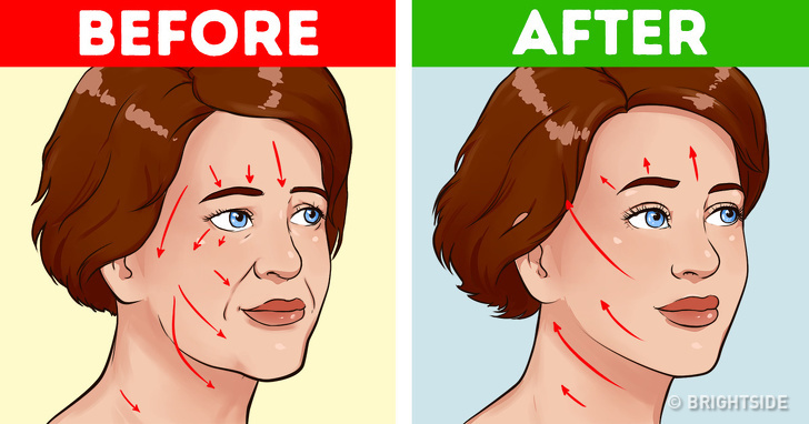 Bài tập 12 phút mỗi ngày đánh bay mọi nếp nhăn trên mặt, U40 da vẫn láng mịn như em bé
