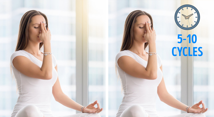 8 bài tập thở trong yoga giúp giảm cân