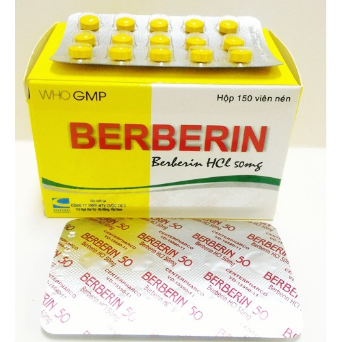 Thuốc Berberin: Hướng dẫn sử dụng và những tác dụng đối với sức khỏe