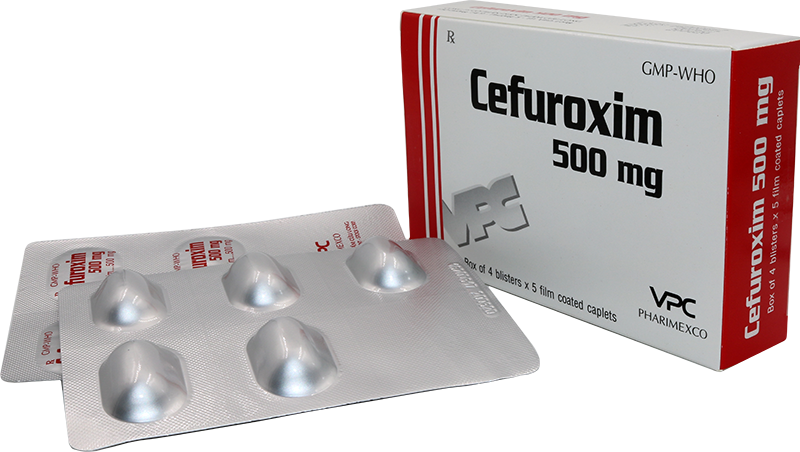 Thuốc Cefuroxime dạng viên nén 500mg Thuốc Cefuroxime: Liều dùng và những tác dụng phụ trước khi dùng bạn nên biết