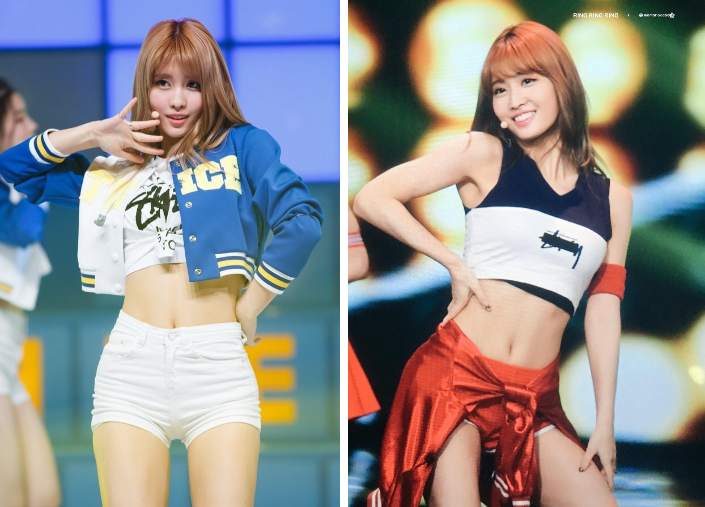 Bí quyết tập luyện để sở hữu vòng eo 56cm của Momo (TWICE) Bí quyết tập luyện để sở hữu vòng eo 56cm của Momo (TWICE)