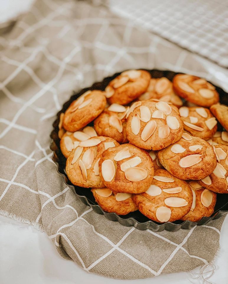 Cách làm bánh yến mạch khoai lang hạnh nhân Eat clean Cách làm bánh yến mạch khoai lang hạnh nhân Eat clean