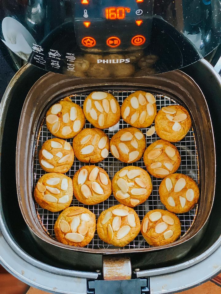 Cách làm bánh yến mạch khoai lang hạnh nhân Eat clean Cách làm bánh yến mạch khoai lang hạnh nhân Eat clean