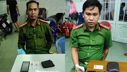 Chân dung 2 gã Công an `dởm` vừa bị bắt ở TP HCM Chân dung 2 gã Công an `dởm` vừa bị bắt ở TP HCM
