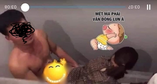 Clip nóng của cặp đôi trong nhà vệ sinh trung tâm tiệc cưới