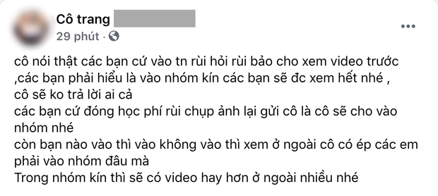 Cô giáo Trang là ai?