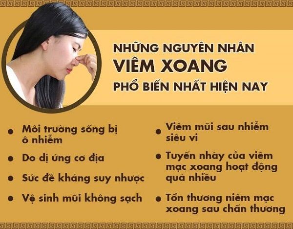 5 liệu pháp điều trị viêm xoang hiệu quả theo Đông y