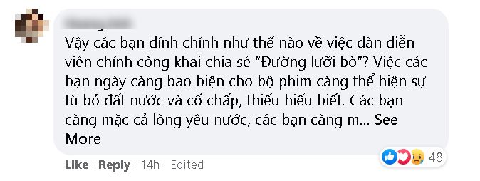 Fan của "Lấy danh nghĩa người nhà" đính chính cho phim