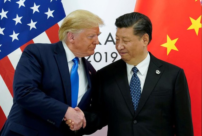 Tổng thống Trump gặp ông Tập tại thượng đỉnh G-20 Nhật Bản, ngày 29/6 vừa qua ảnh:Reuters Tổng thống Trump gặp ông Tập tại thượng đỉnh G-20 Nhật Bản, ngày 29/6 vừa qua ảnh:Reuters Tổng thống Trump gặp ông Tập tại thượng đỉnh G-20 Nhật Bản, ngày 29/6 vừa qua ảnh:Reuters
