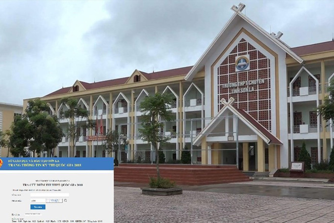 gian lận thi cử tại sơn la