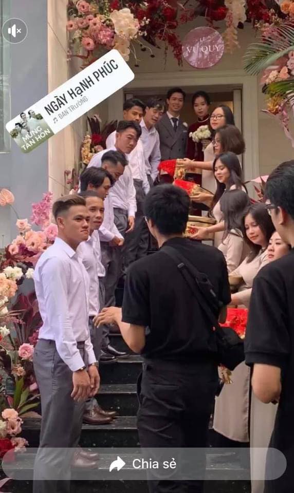 Hình ảnh đám cưới Công Phượng - Viên Minh ngày 16/11