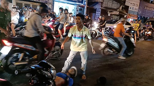 Hiện trường của vụ án Hiệp sĩ truy đuổi tên trộm giành lấy tài sản cho người dân