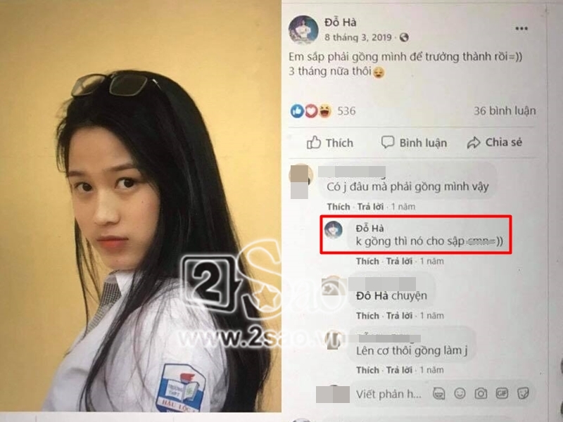 Hoa hậu Đỗ Thị Hà nói gì về việc nói tục trên mxh?
