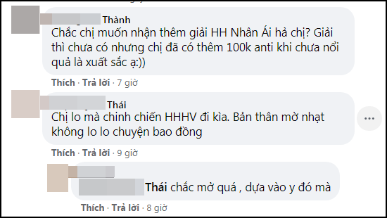 Hoa hậu Khánh Vân bị 'khủng bố' vì bênh vực Hương Giang