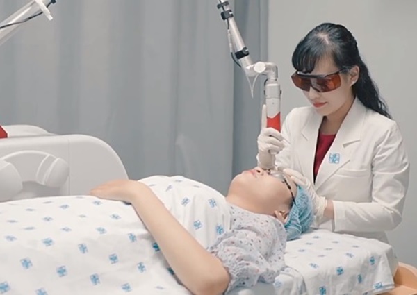 Da hư hỏng nặng sau khi 