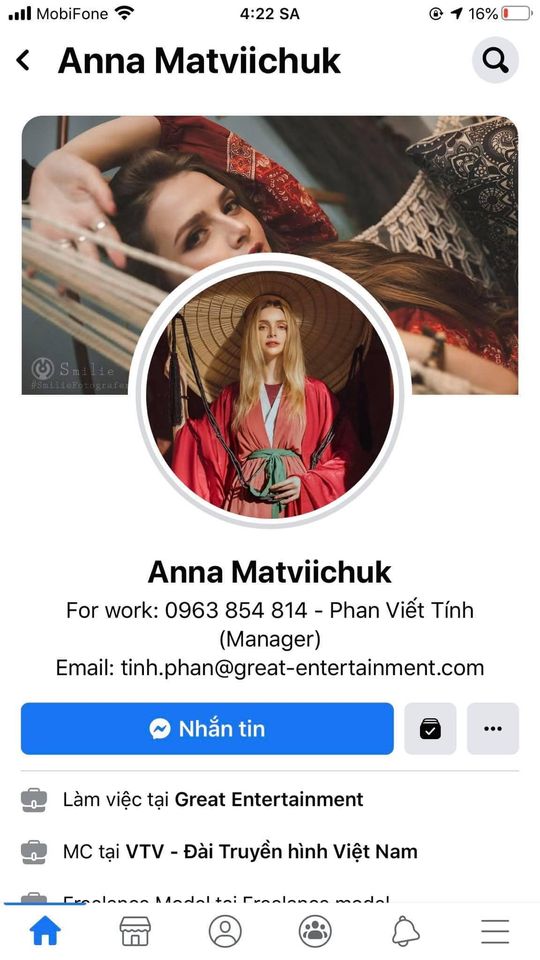 Hotgirl Anna Matviichuk bị tố giật chồng là ai?