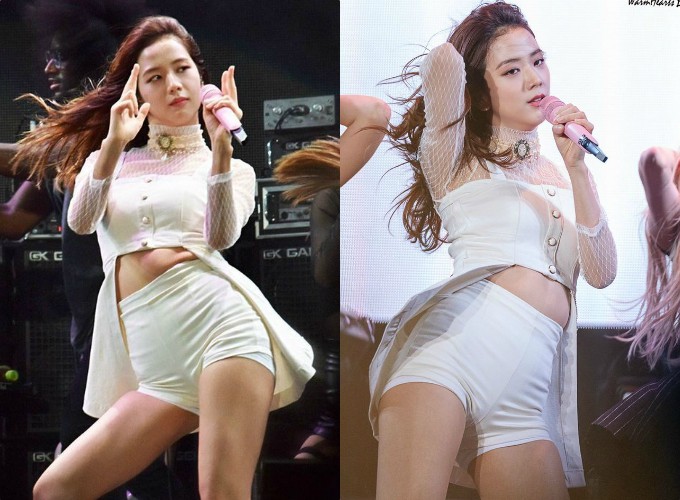 Jisoo Blackpink làm gì để có cơ bụng số 11 sau khi tăng cân