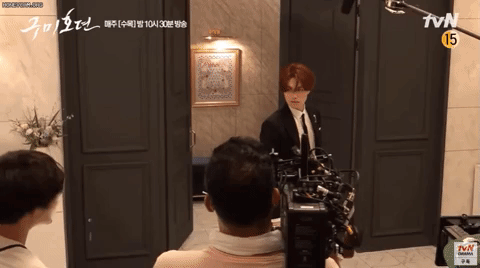 Lee Dong Wook - Kim Bum ở hậu trường "Bạn trai tôi là hồ ly"