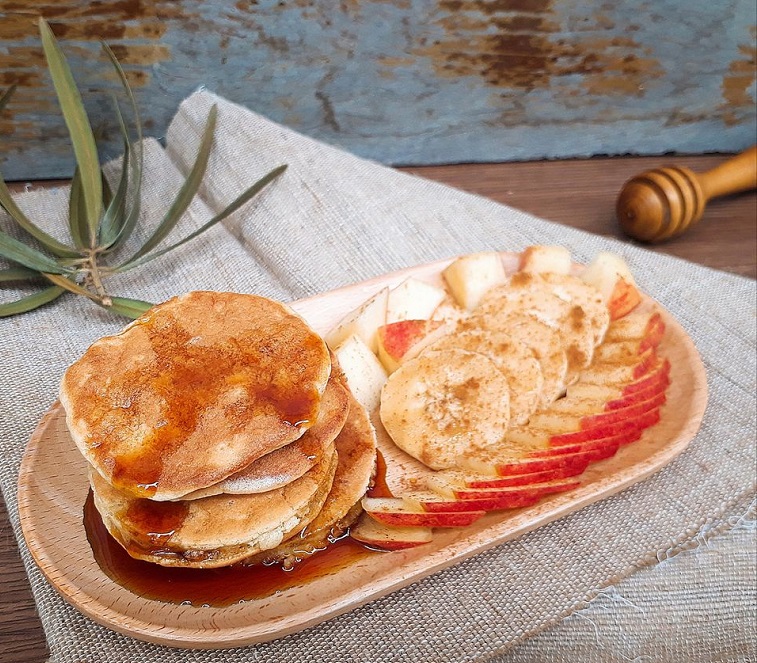 Mẹo làm bánh pancake từ rau củ quả dễ ợt không bột nở