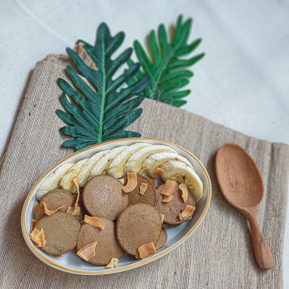Mẹo làm bánh pancake từ rau củ quả dễ ợt không bột nở