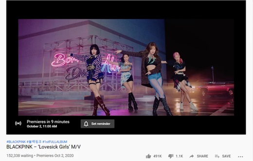 MV Lovesick Girls của Blackpink