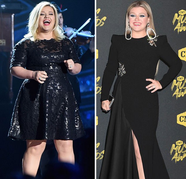 Kelly Clarkson giảm 17 kg sau nửa năm