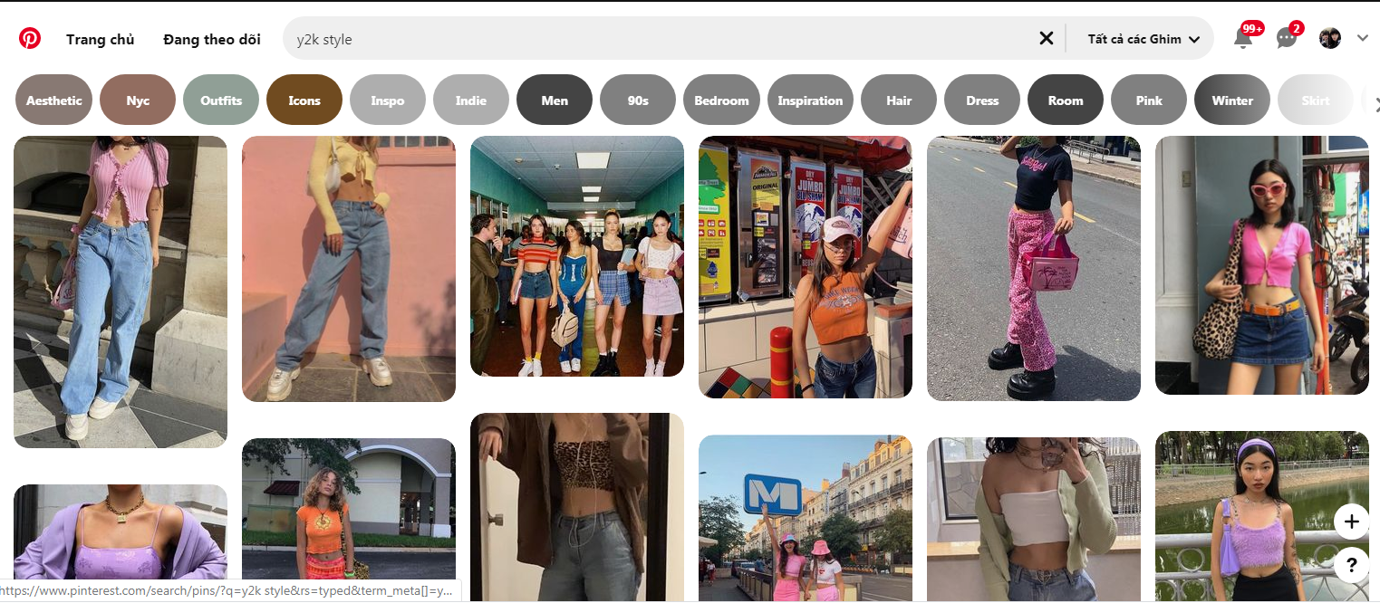 Phong cách Y2K chiếm trọn spotlight trên bản đồ thời trang