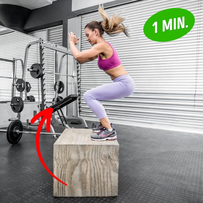 Động tác Box jump