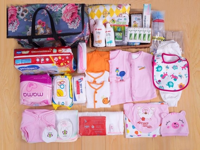 Các mẹ không cần thiết phải mang quá nhiều đồ cho con khi sinh tại Bệnh viện Bưu Điện