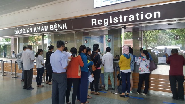 Nơi đăng ký khám bệnh, lấy số thứ tự tại Bệnh viện Đại học Y Dược TP. HCM