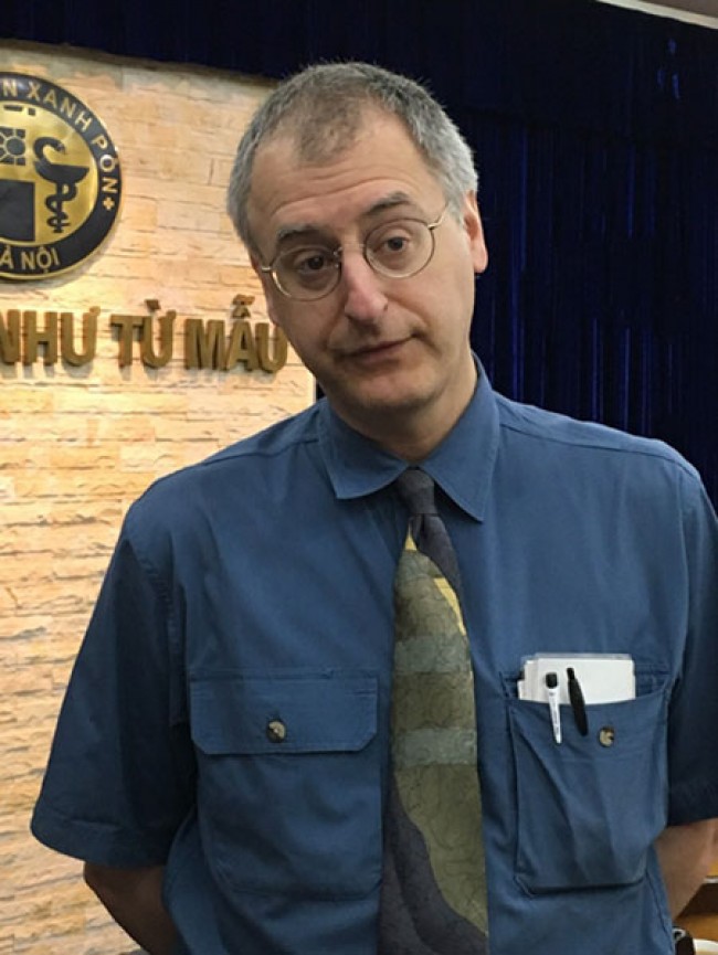 Ông Eric L Krakauer - một chuyên gia hàng đầu thế giới về chăm sóc giảm nhẹ