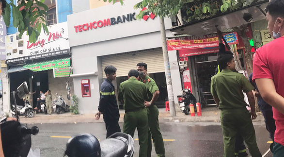 Techcombank chi nhánh Tân Phú bị cướp