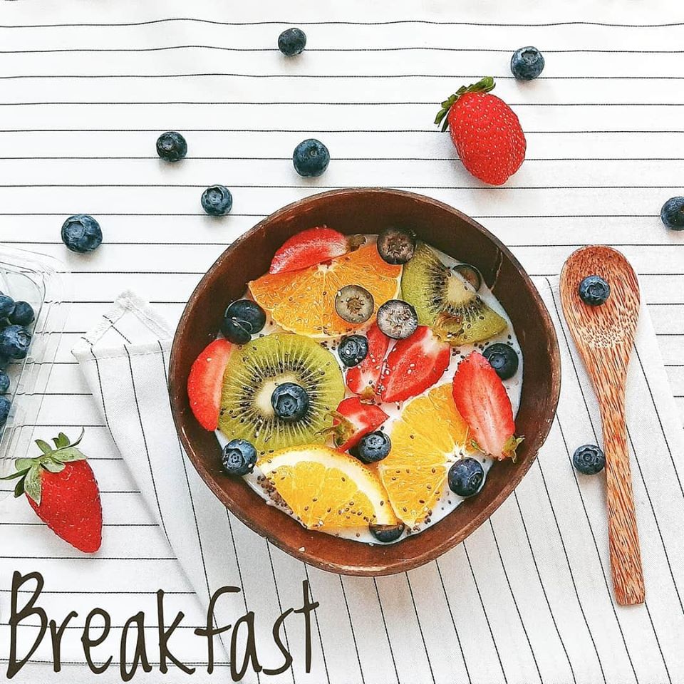 Thực đơn bữa sáng Eat clean từ trái cây cực đơn giản