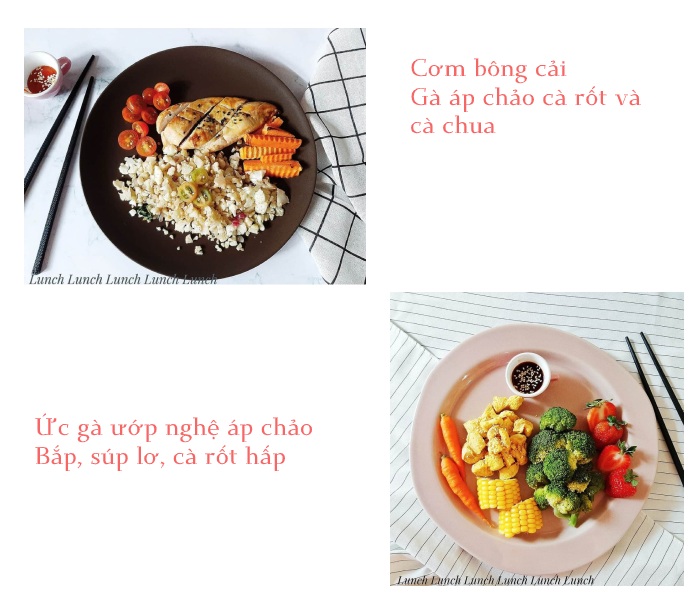 Thực đơn Eat clean cho bữa trưa cực dễ làm còn siêu đẹp mắt Thực đơn Eat clean cho bữa trưa cực dễ làm còn siêu đẹp mắt