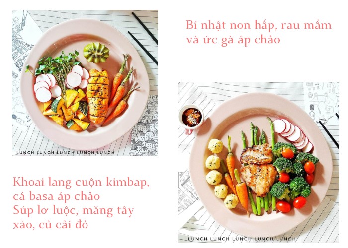 Thực đơn Eat clean cho bữa trưa cực dễ làm còn siêu đẹp mắt Thực đơn Eat clean cho bữa trưa cực dễ làm còn siêu đẹp mắt